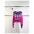 Chanel 21K Strickjacke aus Kaschmir Schneeflocken Muster Mehrfarben - Ansicht 4