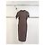 Fendi Strickkleid aus Wolle Braun mit FF Logo Mehrfarben - Ansicht 3