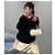 Miu Miu Strickpullover aus Wolle Navy Mehrfarben - Ansicht 7