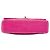 Borsa a tracolla Chanel Medium Classic Chevron in pelle d'agnello Double Flap Rosa - vista 3