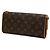 Borsa a tracolla Louis Vuitton Monogram Pochette Twin GM Marrone - vista 2