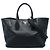 Borsa tote convertibile Prada Vitello Daino nera Nero