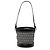 Borsa secchiello Fendi Zucchino Canvas nera Nero