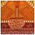 Foulard di seta Hermès Sur un Tapis Volant 90 Arancione - vista 5