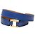 Bracciale Hermès Rivale Double Tour in Swift Blu - vista 3