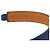Bracciale Hermès Rivale Double Tour in Swift Blu - vista 7