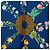 Foulard in seta Hermès Arabesques Blu 90 Scarves - vista 7