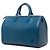 Borsa Boston Louis Vuitton Epi Speedy 35 Blu - vista 2