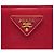 Borsa Prada Galleria Medium Saffiano Lux Rossa Rosso - vista 5
