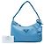 Borsa a spalla Prada Mini Tessuto Re Edition 2000 Blu - vista 7