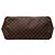 Borsa Tote Louis Vuitton Damier Ebene Neverfull GM Marrone - vista 3