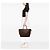 Borsa Tote Louis Vuitton Damier Ebene Neverfull GM Marrone - vista 6