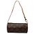 Borsa a mano Louis Vuitton Monogram Papillon Pochette Marrone
