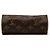 Borsa a mano Louis Vuitton Monogram Papillon Pochette Marrone - vista 3