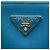 Borsa Prada Large Bicolor Saffiano Lux Galleria Double Zip Blu - vista 5
