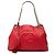 Borsa Tote Soho Chain Gucci Medium in pelle di vitello rossa Rosso