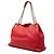 Borsa Tote Soho Chain Gucci Medium in pelle di vitello rossa Rosso - vista 2