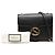 Borsa a tracolla Gucci Small Dollar Calfskin Interlocking G nera Nero - vista 7