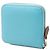 Blue Hermès Epsom Azap Silk in Compact Wallet Small Wallets Blau - Ansicht 2