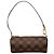 Borsa a mano Louis Vuitton Damier Ebene Papillon Pochette Marrone