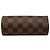 Borsa a mano Louis Vuitton Damier Ebene Papillon Pochette Marrone - vista 3