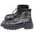 Dior Leather Boots Camouflage Print Men's Size 42 Multiple colors