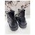 Dior Leather Boots Camouflage Print Men's Size 42 Multiple colors - view 4