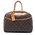 Borsa a mano Louis Vuitton Monogram Deauville Marrone