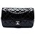 Black Chanel Small Quilted Patent Coco Shine Flap Crossbody Bag