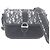 Borsa a tracolla Dior 8 Mini in tela Oblique e mesh blu Dior