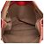 Borsa Satchel Louis Vuitton Monogram Mahina Selene MM Rossa Rosso - vista 4