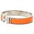 Bracciale Clic H PM in smalto stretto Orange Hermès Arancione - vista 2
