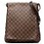 Borsa a tracolla Louis Vuitton Damier Ebene Musette Salsa GM Marrone