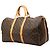 Borsa da viaggio Louis Vuitton Monogram Keepall Bandouliere 50 Marrone - vista 2