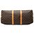 Borsa da viaggio Louis Vuitton Monogram Keepall Bandouliere 50 Marrone - vista 3