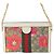 Borsa a Tracolla Gucci Small GG Supreme Flora Web Ophidia Chain Beige - vista 2