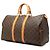 Borsa da viaggio Louis Vuitton Monogram Keepall 45 Marrone - vista 2