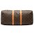 Borsa da viaggio Louis Vuitton Monogram Keepall 45 Marrone - vista 3