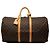 Borsa da viaggio Louis Vuitton Monogram Keepall 55 Marrone