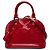 Borsa Louis Vuitton Monogram Vernis Alma BB rossa Rosso