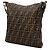 Borsa a tracolla Fendi Zucca Canvas Selleria marrone - vista 2