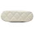 Weiße Chanel Mini CC Quilted Caviar Dome Clutch Umhängetasche mit Kette - Ansicht 3