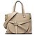 Borsa Gate Small in pelle beige LOEWE