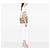 Borsa Gate Small in pelle beige LOEWE - vista 7
