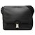 Borsa a tracolla con patta Prada Vitello Phenix Nera Nero