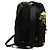 Double Prada Tessuto Patch Rucksack Grün - Ansicht 2