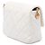 Borsa a tracolla Chanel Mini Quilted Lambskin Pearl My Perfect Single Flap Bianca Bianco - vista 2
