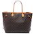 Borsa Tote Louis Vuitton Monogram Neverfull GM Marrone