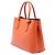 Prada Medium Saffiano Cuir Double Handle Satchel Orange - Ansicht 2
