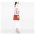 Prada Medium Saffiano Cuir Double Handle Satchel Orange - Ansicht 6